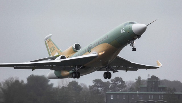 Dassault Falcon 8X second prototype