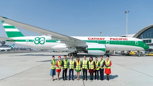 Retro Cathay Pacific Airbus A350900