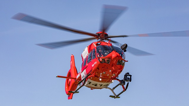 Rega Fünf-Blatt-Rotor Helikopter